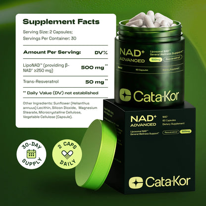 NAD⁺ Advanced LipoNAD™ 500mg